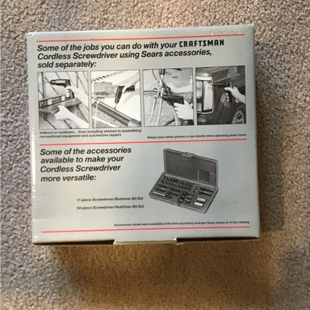 Craftsman Cordless Screwdriver. - Picture 4 of 5